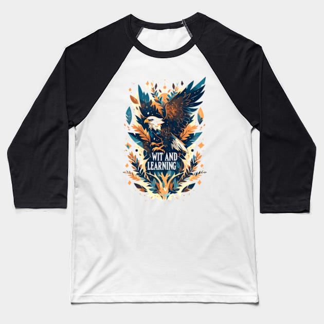 Wit Beyond Measure - Eagle - Fantasy Baseball T-Shirt by Fenay-Designs